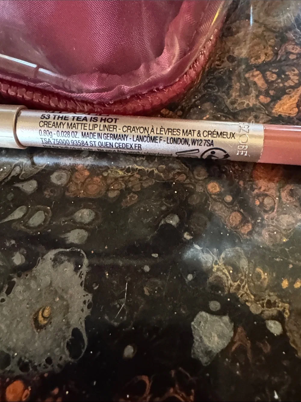 Lancome lancôme water red
